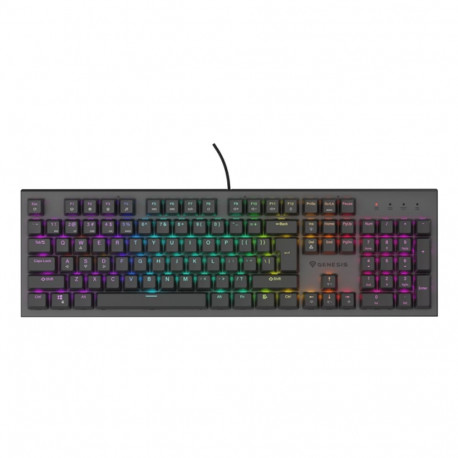 Genesis THOR 303 | Mechanical Gaming Keyboard | Wired | US | Black | USB Type-A | Outemu Brown