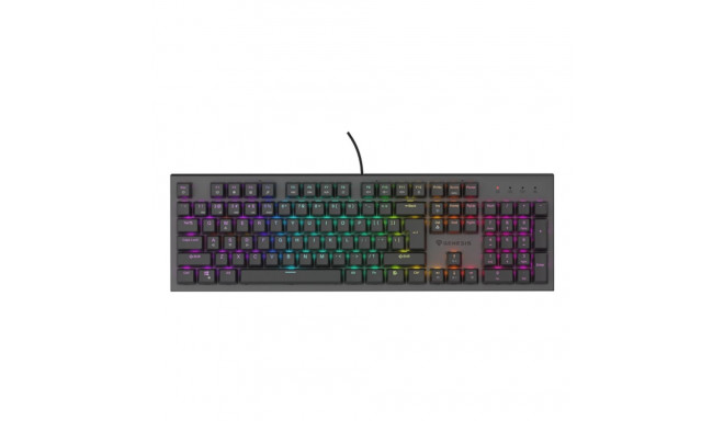 Genesis THOR 303 | Mehaaniline Mänguri Klaviatuur | Juhtmega | US | Must | USB Tüüp-A | Outemu Brown
