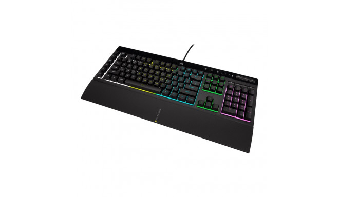Corsair K55 RGB PRO | Mänguklaviatuur | Juhtmega | ND | USB 2.0 Type-A