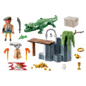 PLAYMOBIL PIRATES Pirate with alligator 71473