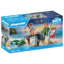 PLAYMOBIL PIRATES Pirate with alligator 71473