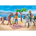 PLAYMOBIL HORSES OF WATERFALL Horseback Riding Trip to the beach with Amelia and Ben 71470