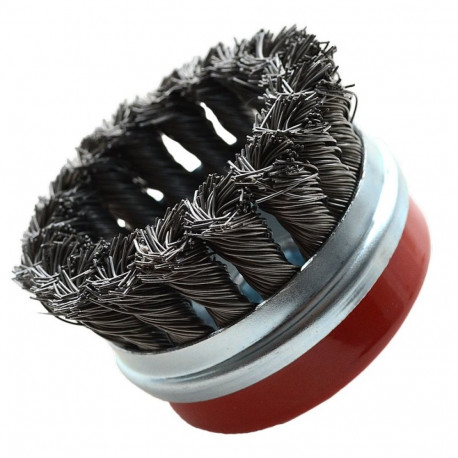 Twisted wire brush cup 95 mm, M14