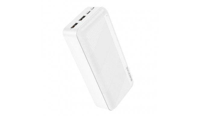 Borofone Power Bank 30000mAh BJ27B Pindar - 2xUSB - white