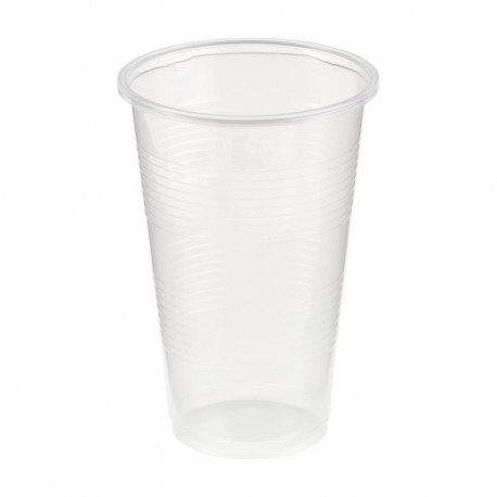 Drinking cup 250ml transparent biodegradable PLA 20pcs/pk