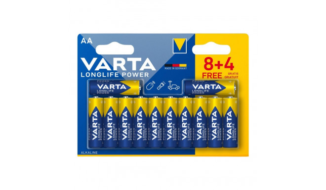 Batteries AA/LR6 VARTA LongLife Power 12 pcs