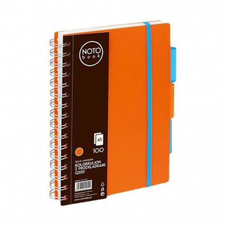 Spiral NOTObook Grand  A5 100 orange, squared