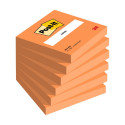 Note paper 76x76mm POST-IT Super Sticky 654 neon orange 100 sheets