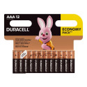 Patareid AAA DURACELL Basic 1,5V 12tk
