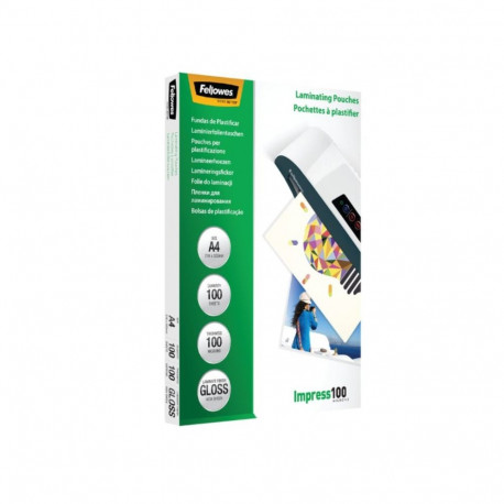 Lamination film A4 100mic 100l in pack FELLOWES