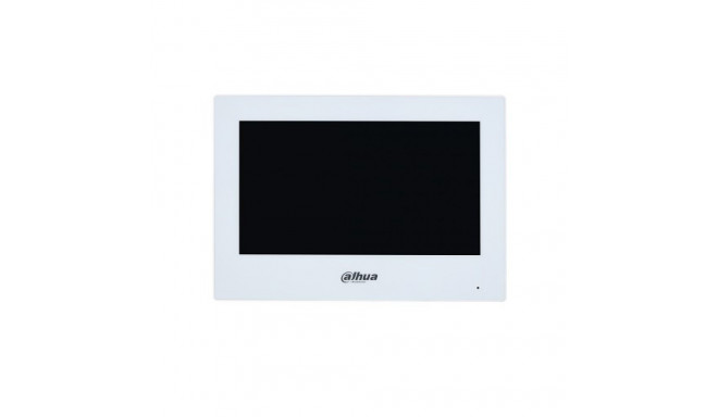 Two-wire intercom monitor 7 inches, works only with SIP protocol, Wi-Fi, white
