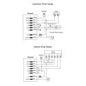 Multifunctional keyboard with RFID card reader and integrated controller