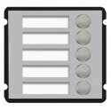 Pap. 5-button module VTO2000A-B5