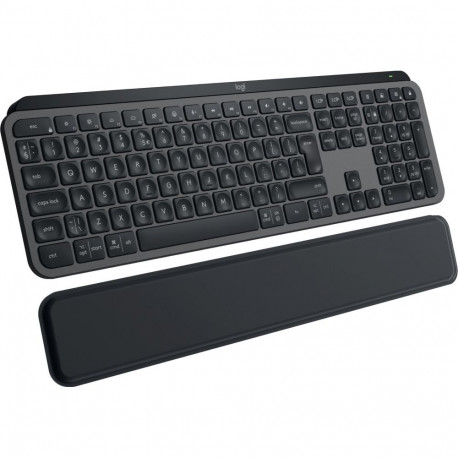 Logitech klaviatuur MX Keys S US-Layout koos MX randmetugi, grafiit