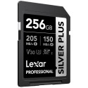 LEXAR SDXC PROFESSIONAL SILVER PLUS UHS-I/U3/A2/4K R205/W150 (V30) 256GB