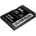 LEXAR SDXC PROFESSIONAL SILVER PLUS UHS-I/U3/A2/4K R205/W100 (V30) 64GB