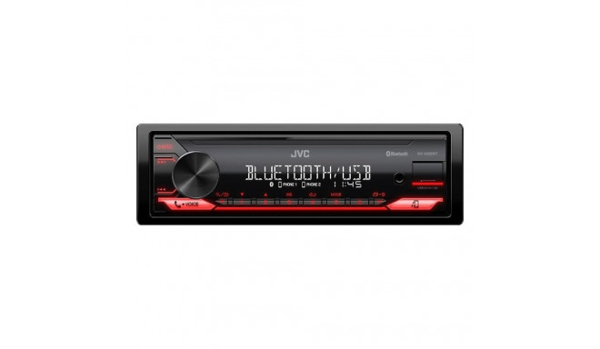 CAR RADIO JVC KDX-282BT RED