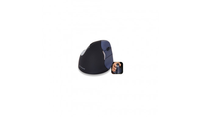 "Evoluent Vertical Mouse 4 wireless black - silver"