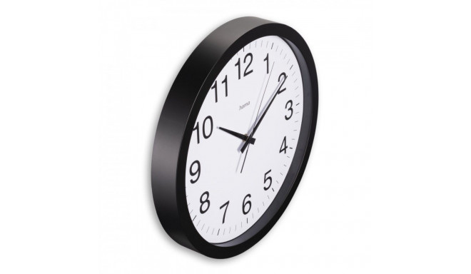 wall clock 40cm black