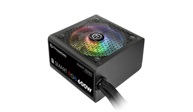 Smart 600W RGB (80+ 230V EU, 2xPEG, 120mm, Single Rail)