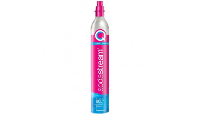 Spare CO2 gas cylinder SodaStream Quick Connect, 60 l (pink)