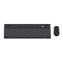 Trust Ody II keyboard Mouse included Office RF Wireless QWERTZ German Black