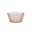 Bowl Quid Sunset Coral Plastic 15 cm (12 Units)