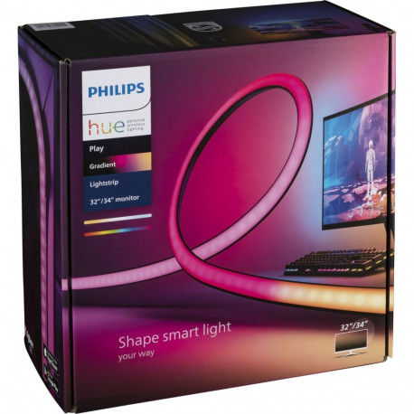 Philips Hue LightStrip Gradient for PC -älykäs LED-valonauha, 32" näytölle