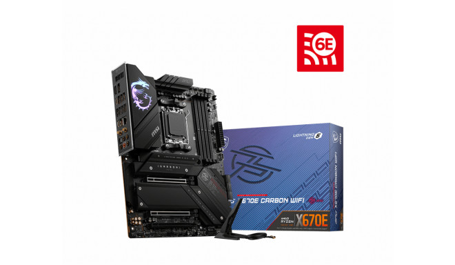 MSI MPG X670E CARBON WIFI ATX -emolevy