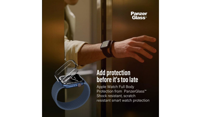PanzerGlass Full Body kaitseklaas Apple Watch, 40 mm, läbipaistev