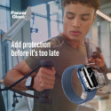 PanzerGlass Full Body -panssarilasi Apple Watch, 40 mm, kirkas