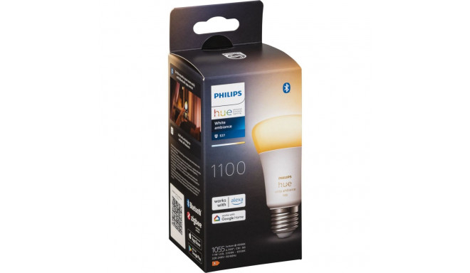 Philips Hue -LED-älylamppu, White Ambiance, E27