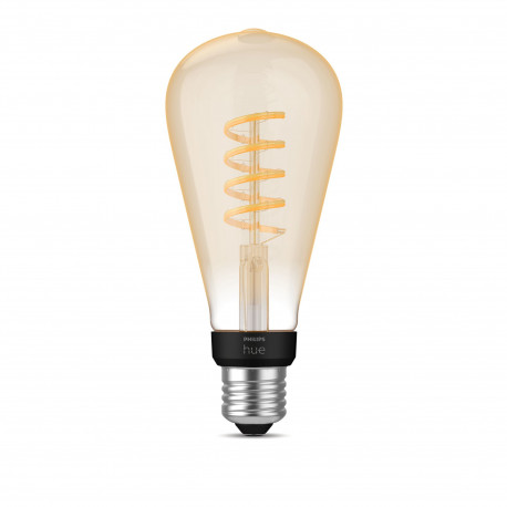 Philips Hue -filamenttiälylamppu, White ambiance Filament Edison, E27, 550 lm