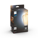 Philips Hue -filamenttiälylamppu, White ambiance Filament Edison, E27, 550 lm