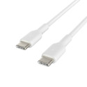 Belkin BOOST CHARGE™ USB-C® - USB-C kaapeli, 2m, valkoinen