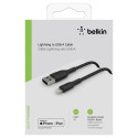 Belkin BOOST CHARGE™ Lightning - USB-A kaapeli punottu, 1m, musta