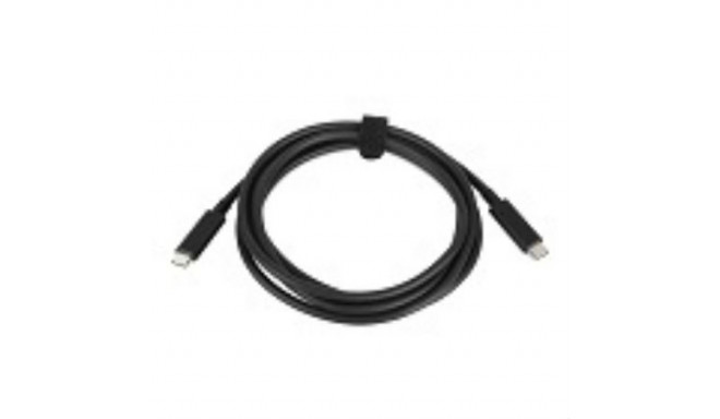 Lenovo USB-C - USB-C kaabel, 2 meetrit