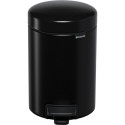 Brabantia Pedal Bin newIcon -roska-astia 3 l, matta musta