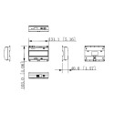 The network controller is designed to connect the VTNS1001B-2 two-wire intercom system
