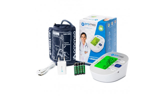 OROMED ORO-BP2 USB REFRIGERATOR electronic blood pressure monitor + POWER SUPPLY