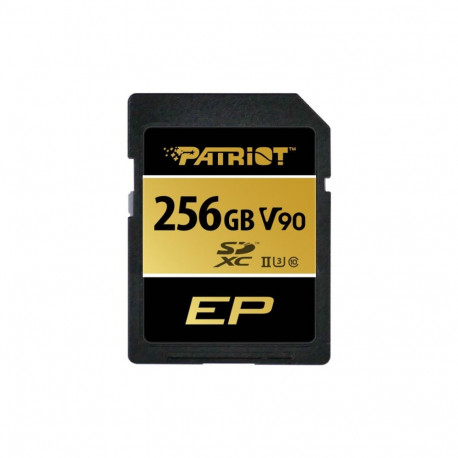 PATRIOT mälukaart V90 256GB SDXC UHS-II U3 Class 10 (PEF256GEP92SDX)