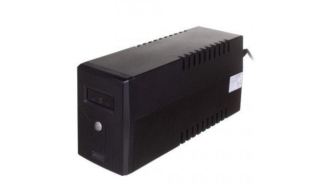 Digitus DN-170064 uninterruptible power supply (UPS) Line-Interactive 0.8 kVA 480 W 2 AC outlet(s)