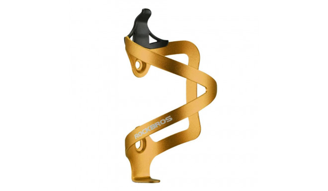 Bicycle bottle cage Rockbros 2017-11BGD (gold)