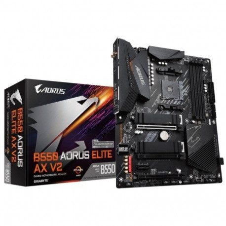 Motherboard B550 AORUS ELITE AX V2 AM4 4DDR4 HDMI/DP M.2 ATX