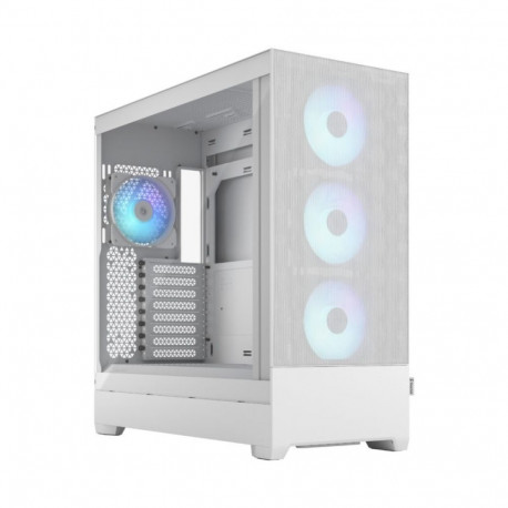 Fractal Design Pop XL Air RGB White TG E-ATX case with window, white