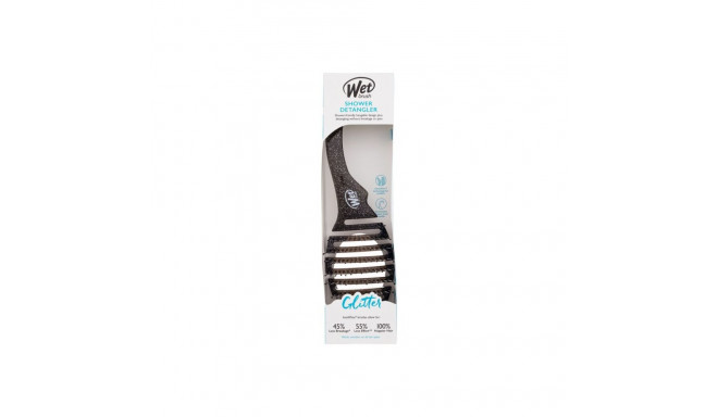 Wet Brush Shower Detangler (1ml) (Black Glitter)