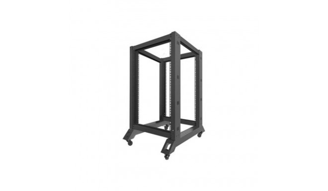 LANBERG Open rack 18U 600x800 black