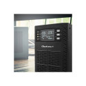 QOLTEC 52280 Uninterruptible Power Supply UPS / 1kVA / 1000W / Power factor 1.0 / LCD / EPO / USB / 
