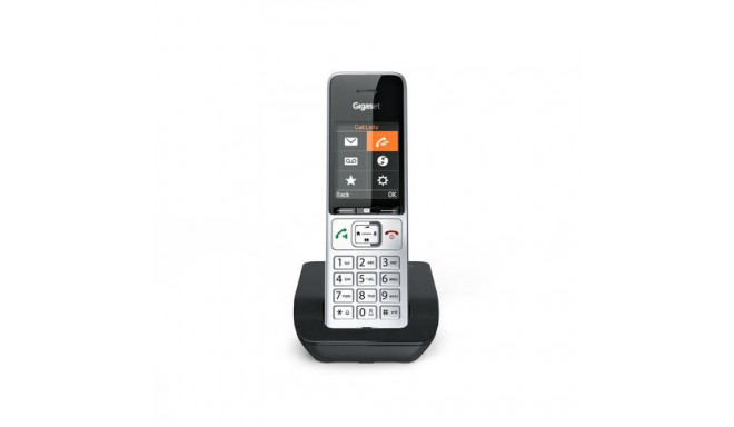 Gigaset COMFORT 500 DECT telephone Caller ID Black, Silver