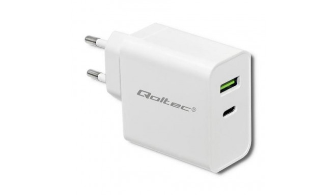 Qoltec 51718 power adapter/inverter Indoor 42 W White